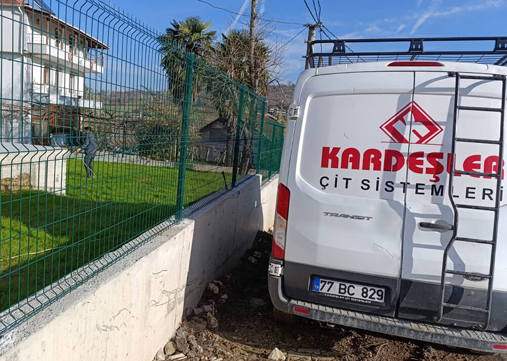 Panel çit uygulaması örnek görsel 1